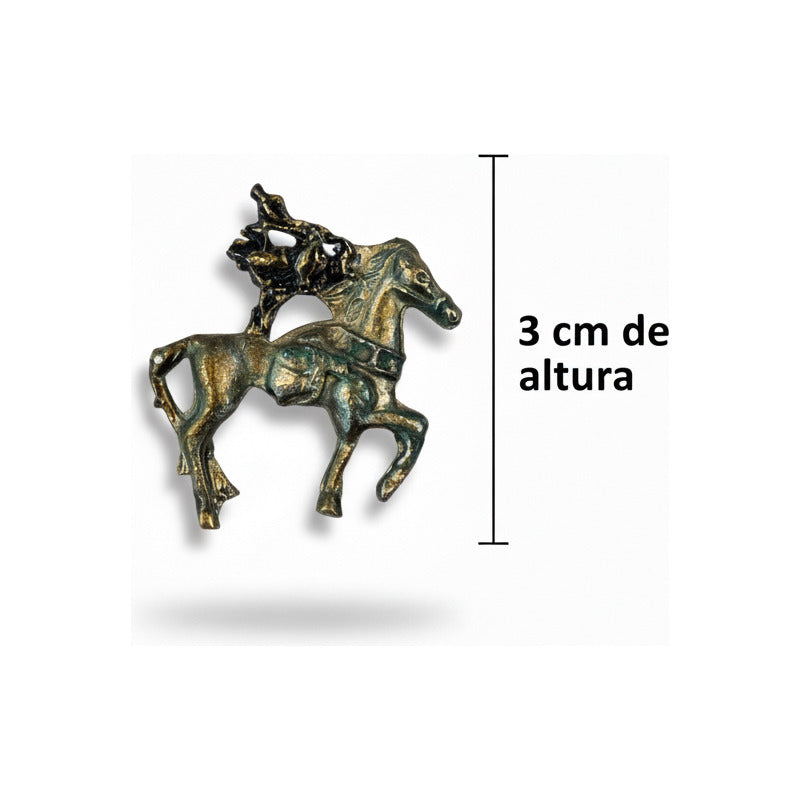 Caballo Con Mono O Mosca Amuleto Para Feng Shui 3 Cm Mosca by HEREJE