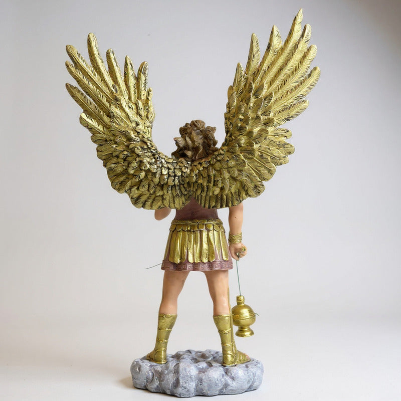 Arcangeles De 35cm Altura Figura De Resina Modelo A Elegir by HEREJE