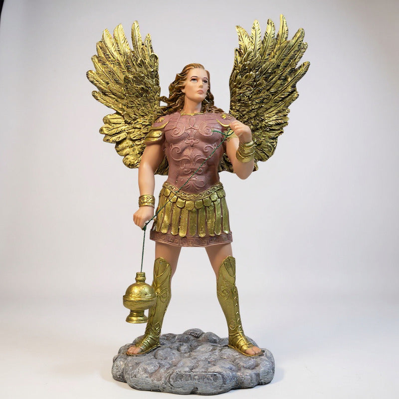Arcangeles De 35cm Altura Figura De Resina Modelo A Elegir by HEREJE