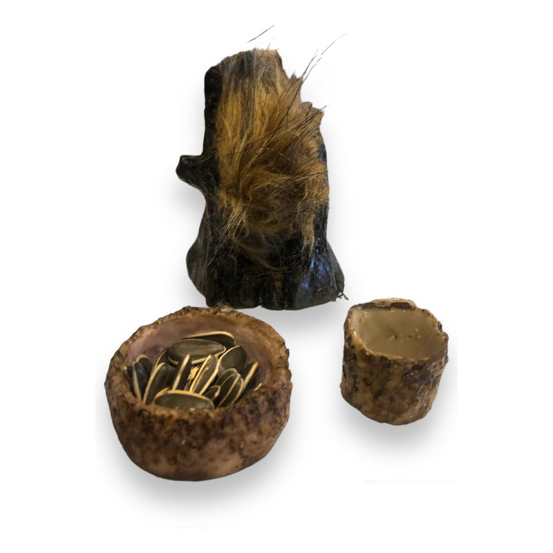 Troll Superación Personal + Comedero 11 Cm Figura De Resina by HEREJE