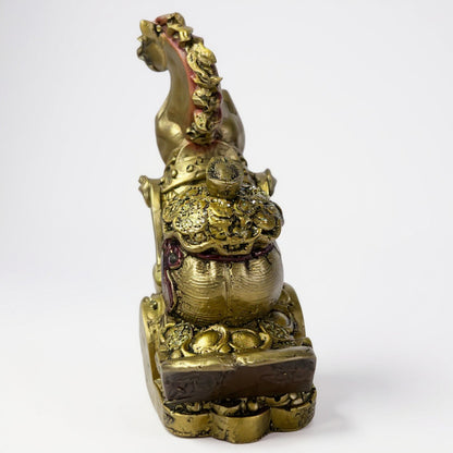 Caballo Año Chino 11x10x4cm Escultura De Resina by HEREJE