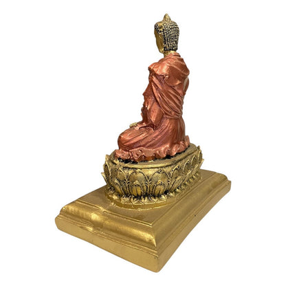 Buda De La Salud Y Meditación 15 Cm Escultura De Resina by HEREJE