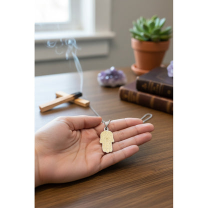 Dije Mano De Fatima Encapsulado 3 Cm De Altura by HEREJE
