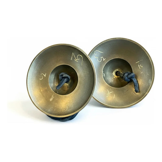 Cymbalo Tibetano Cuenco 7 Metales Indu 7.5 Cm by HEREJE