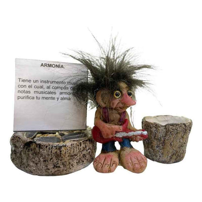 Troll Mini + Comedero + Semillas + Tarjeta Varios Modelos