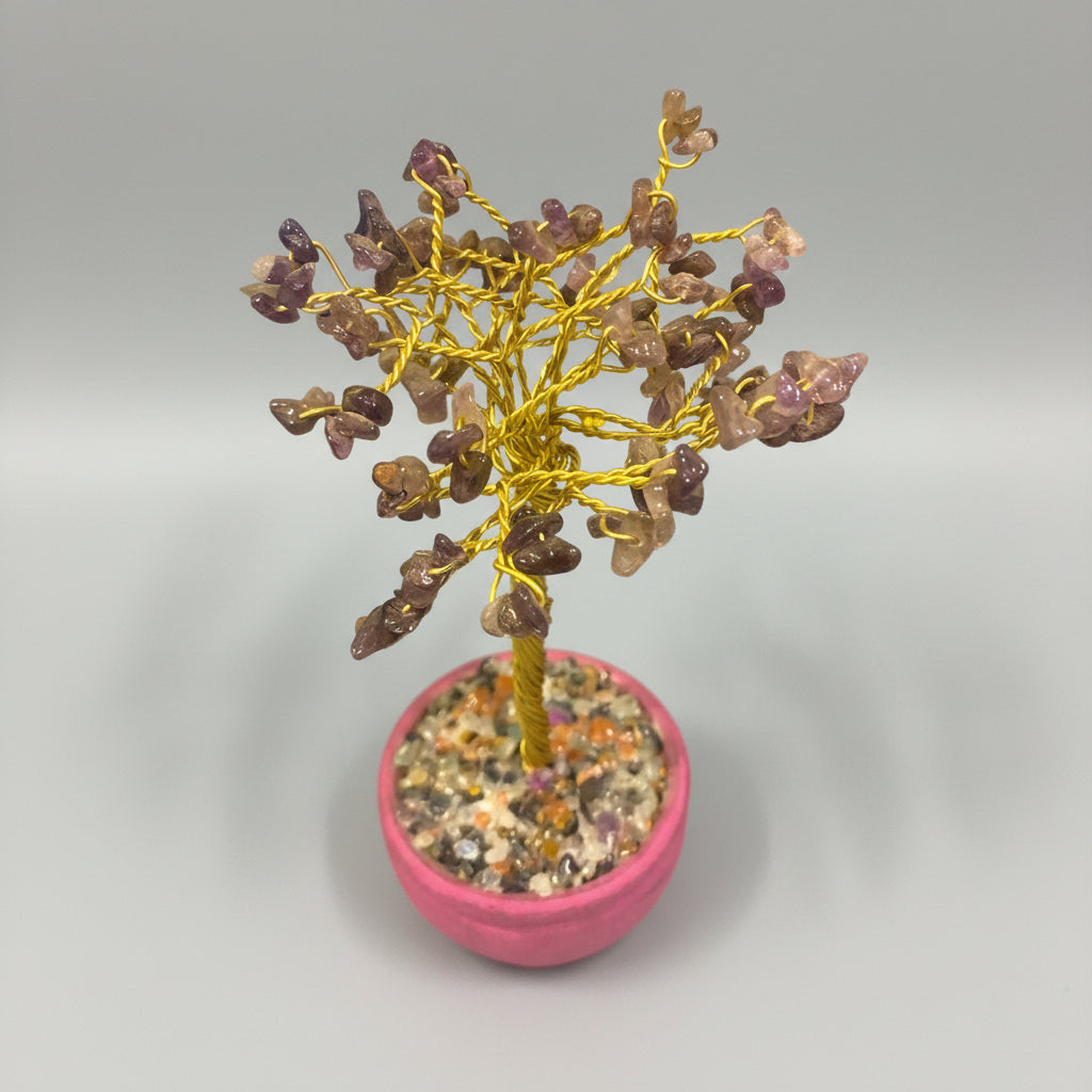 Árbol Grande De Cuarzo (rosa) by HEREJE