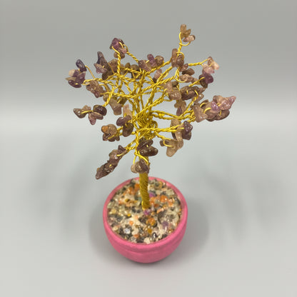 Árbol Grande De Cuarzo (rosa) by HEREJE