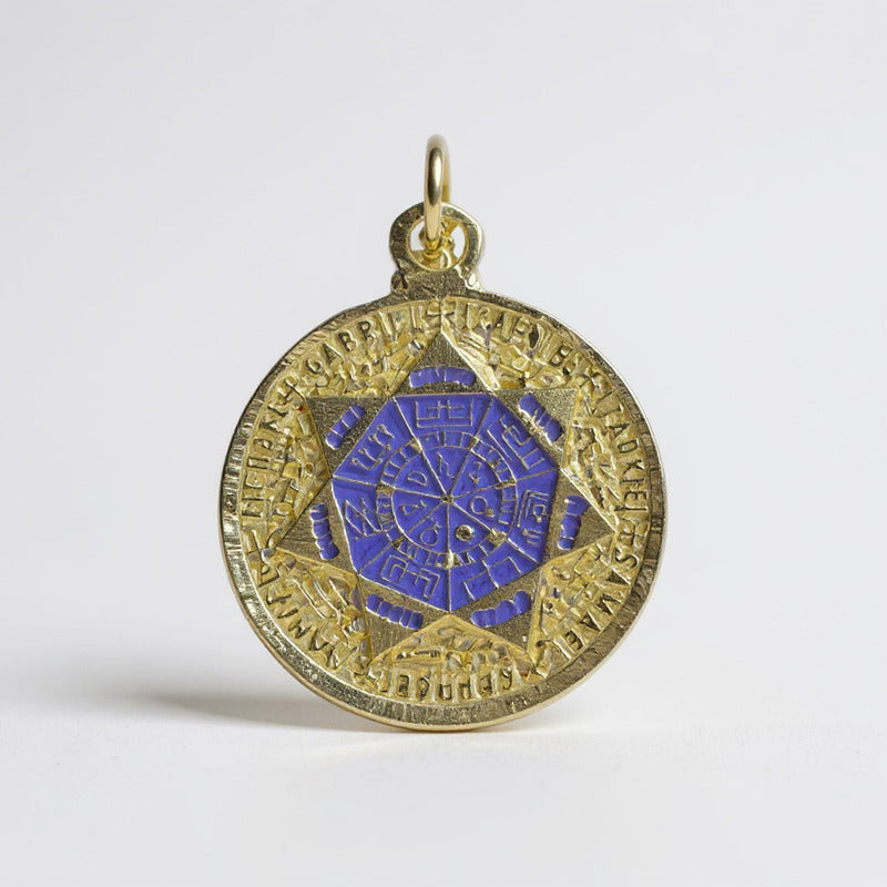 Sello Seite Arcangeles Metatron Dije Metal Encapsulado 25mm by HEREJE
