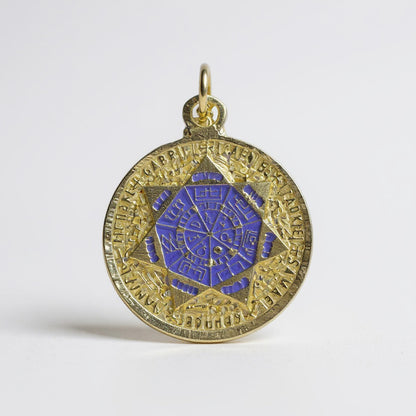 Sello Seite Arcangeles Metatron Dije Metal Encapsulado 25mm by HEREJE