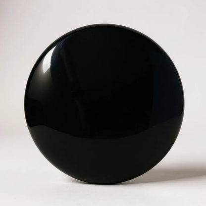 Espejo Redondo Hereje Obsidian Mirror 8cm Limpieza Espiritua S/n by HEREJE