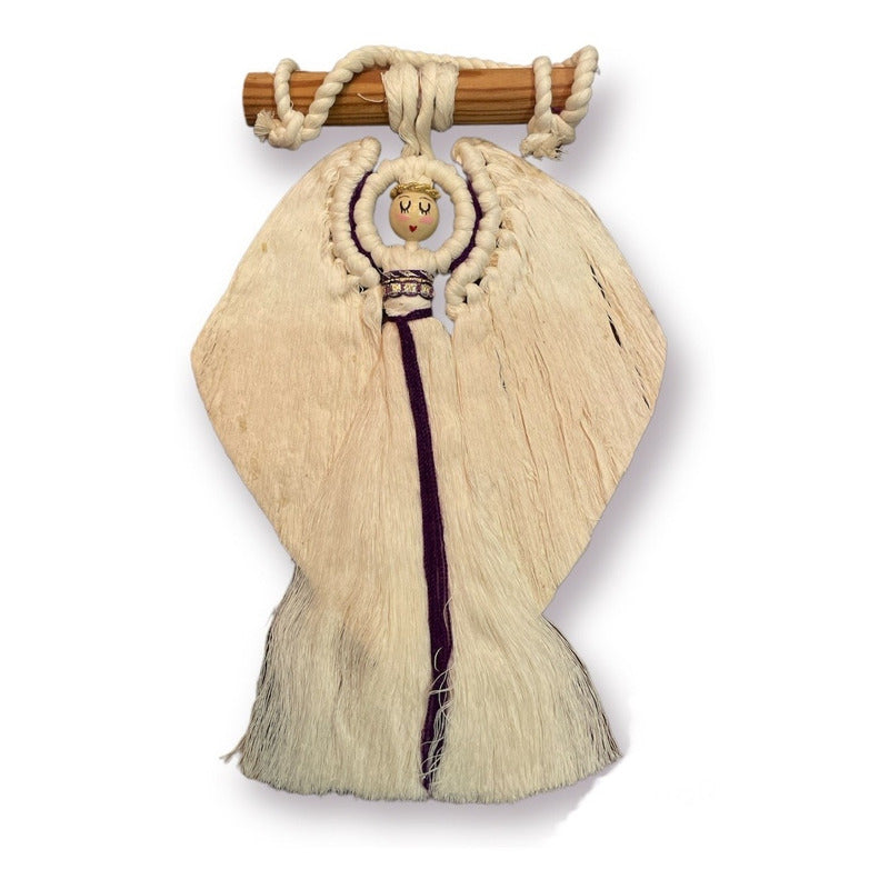 Macrame Arcangel 20x33x4 Cm Colgante Varios Colores A Elegir by HEREJE