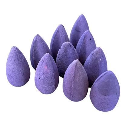 10 Conos De Incienso Para Cascada De Reflujo Lavanda by HEREJE