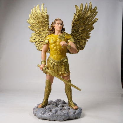 Arcangeles De 35cm Altura Figura De Resina Modelo A Elegir by HEREJE