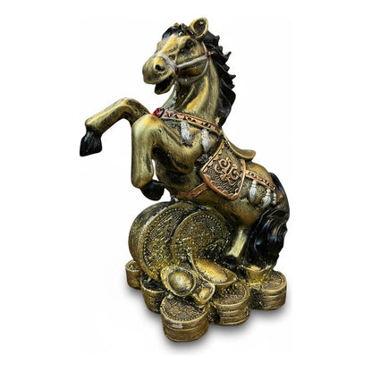 Caballo Año Chino Estatua De Resina 18x13x8.5 Cm by HEREJE