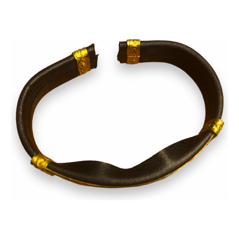 Brazalete Padre Nuestro Latín Tipo Piel Negro 12.7 Cm by ARTICULOS ESOTERICOS LETY