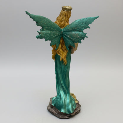 Estatua Abundia Con Alas 28 Cm Resina. by ARTICULOS ESOTERICOS LETY
