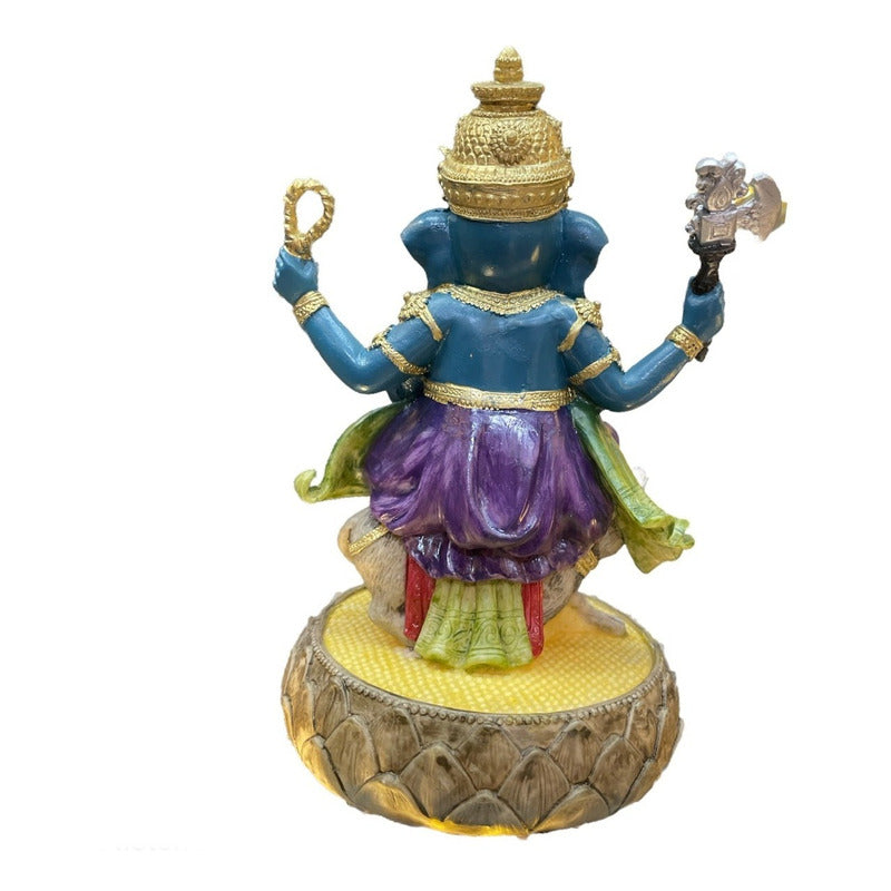 Estatua Ganesh Ratón Resina 20 Cm Altura. by HEREJE