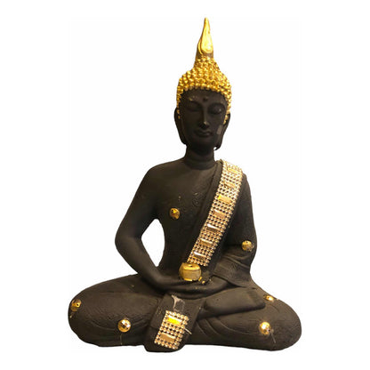 Buda Negro 25cm Negro by HEREJE