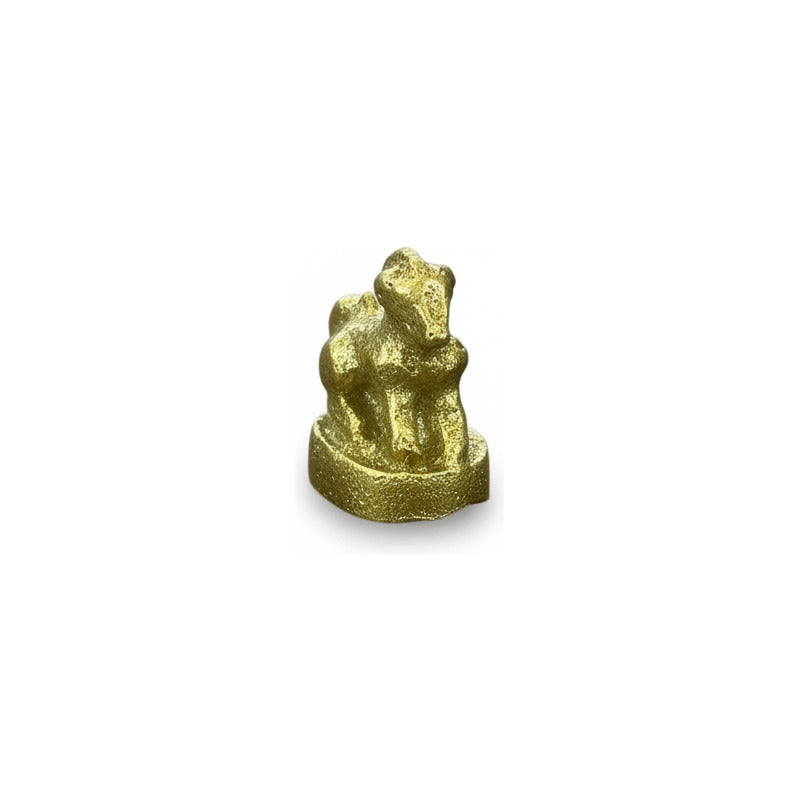 Caballo Sobre Moneda Año Chino 1 Cm De Alto by HEREJE