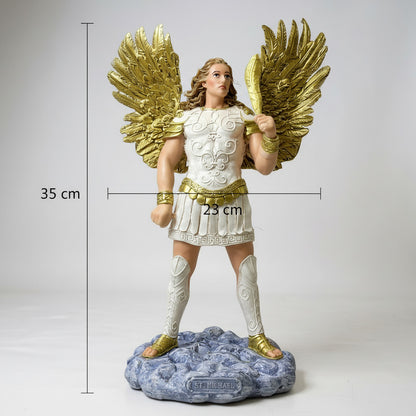 Arcangeles De 35cm Altura Figura De Resina Modelo A Elegir by HEREJE