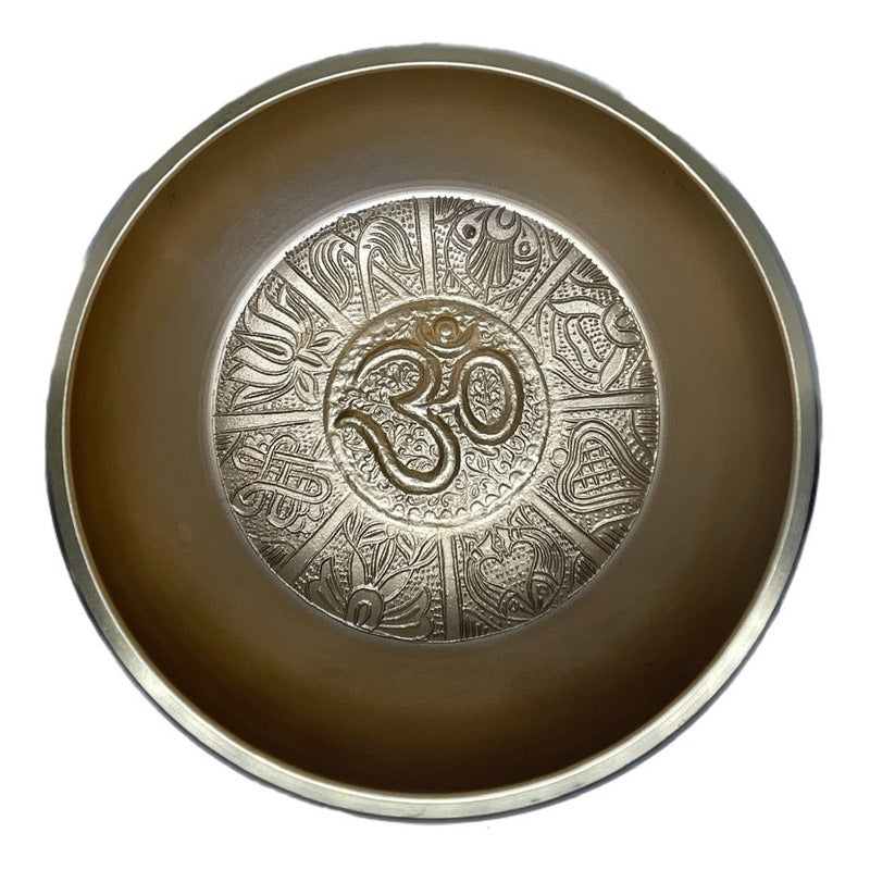 Cuenco Tibetano 18cm De Diámetro 7 Metales Importado Indu by HEREJE