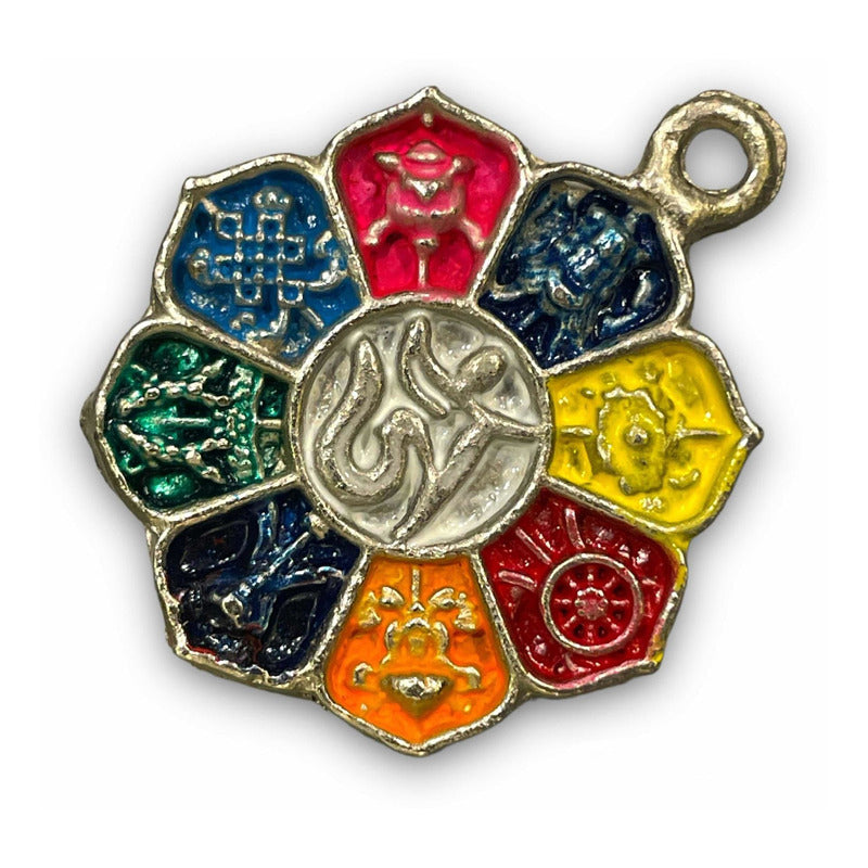 8 Tesoros De Buda Auspicios Cura Feng Shui 39x33x3mm by ARTICULOS ESOTERICOS LETY