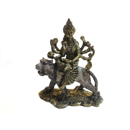 Durga Diosa Indu Figura De Resina 15.5 Cm by ARTICULOS ESOTERICOS LETY