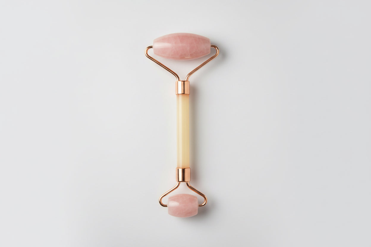 Roller Masajeado Facial Cuarzo Rosa by HEREJE