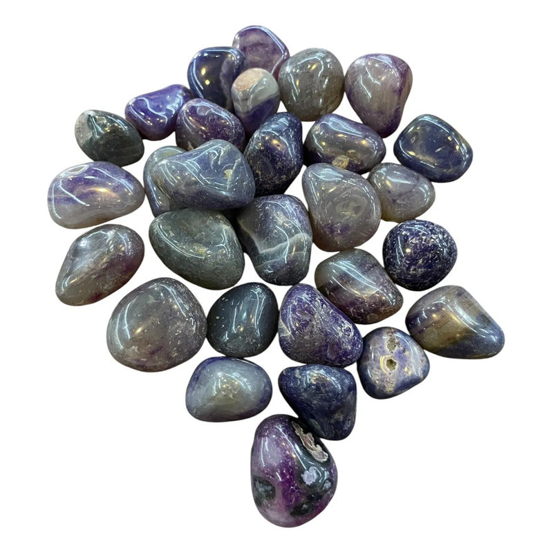 Piedras Semipreciosas Naturales Hereje Peso Variado 100 Gr. Agata Purpura by HEREJE