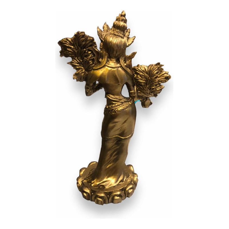 Tara 20cm Bronce Figura De Resina Bronce by ARTICULOS ESOTERICOS LETY