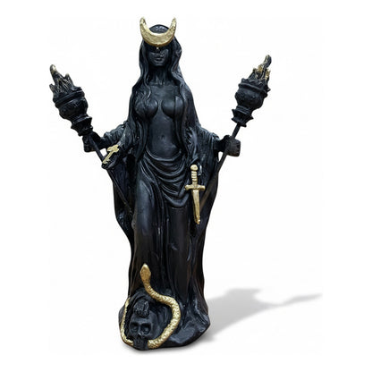 Hecate Escultura De Resina De 16 Cm De Alto by HEREJE