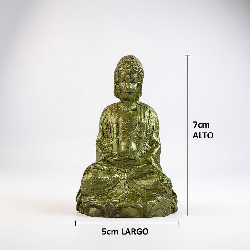Buda Figura De Resina Miniatura De 7 Cm De Alto by HEREJE