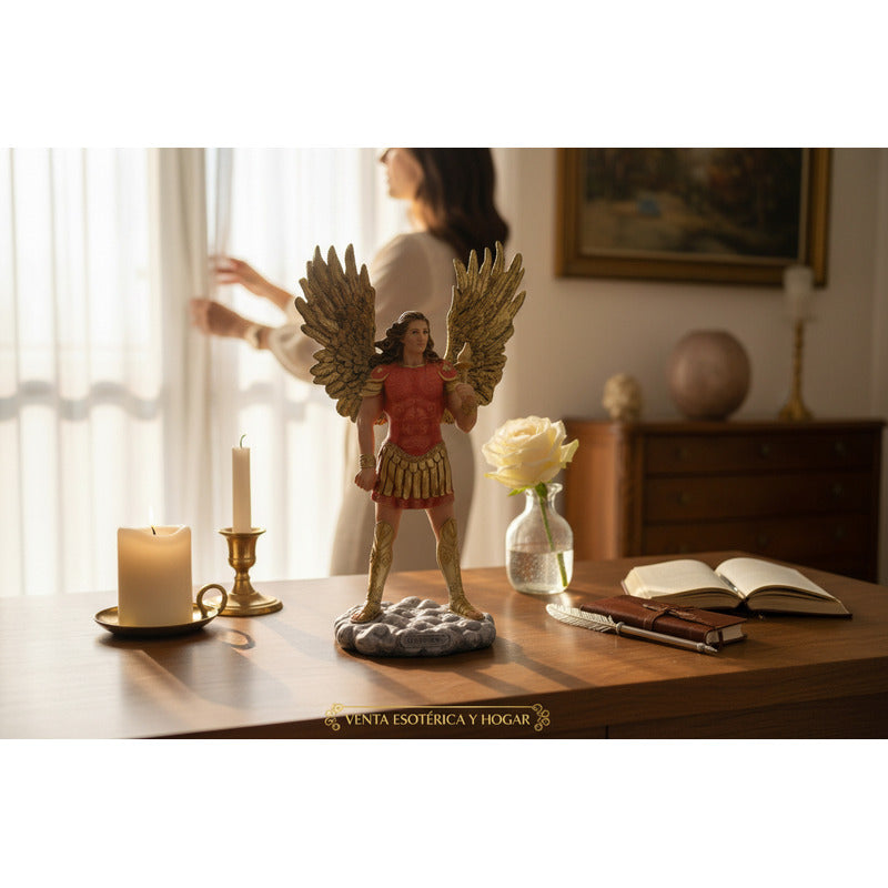 Arcangeles De 35cm Altura Figura De Resina Modelo A Elegir by HEREJE