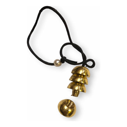 Pendulo Con Testigo 3cm Dorado by HEREJE
