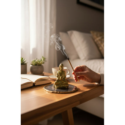 Buda Figura De Resina Miniatura De 7 Cm De Alto by HEREJE