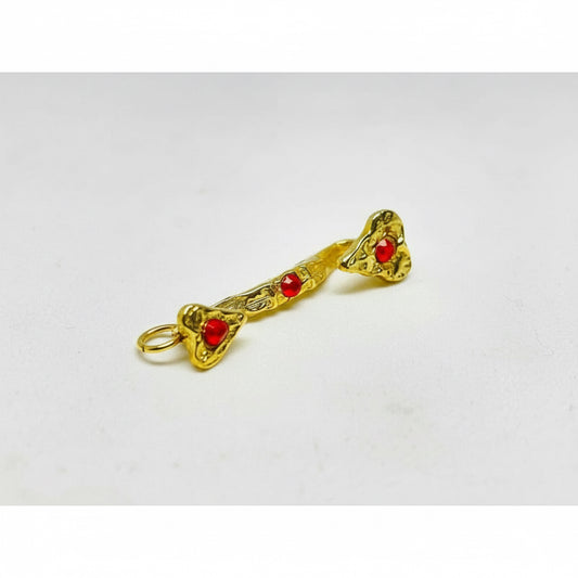 Ru Yi Amuleto Feng Shui Baño De Oro Con Cristal 4 Cm by HEREJE
