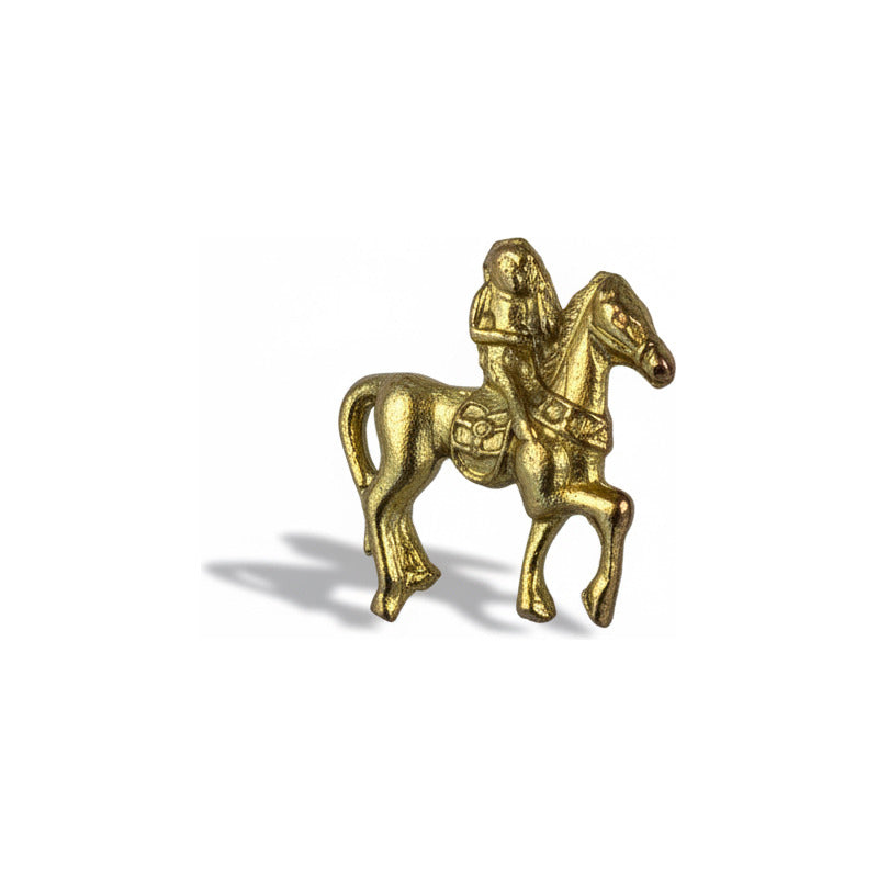 Caballo Con Mono O Mosca Amuleto Para Feng Shui 3 Cm Mono by HEREJE