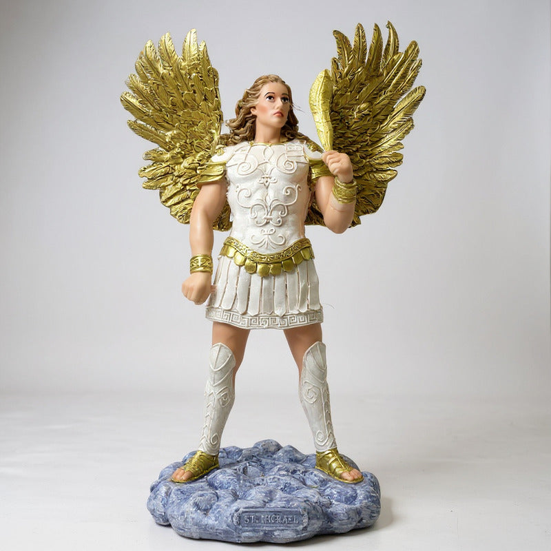 Arcangeles De 35cm Altura Figura De Resina Modelo A Elegir by HEREJE