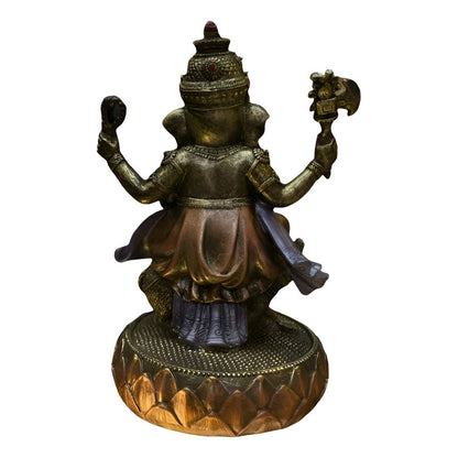Estatua Ganesh Ratón Resina 20 Cm Altura. by HEREJE