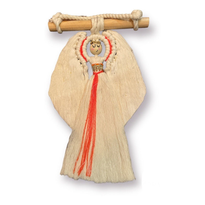 Macrame Arcangel 20x33x4 Cm Colgante Varios Colores A Elegir by HEREJE