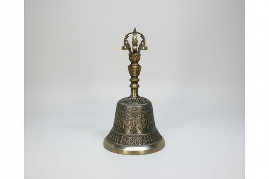 Campana Tibetana Cuenco 7 Metales Armonizador 18 Cm Alto by HEREJE