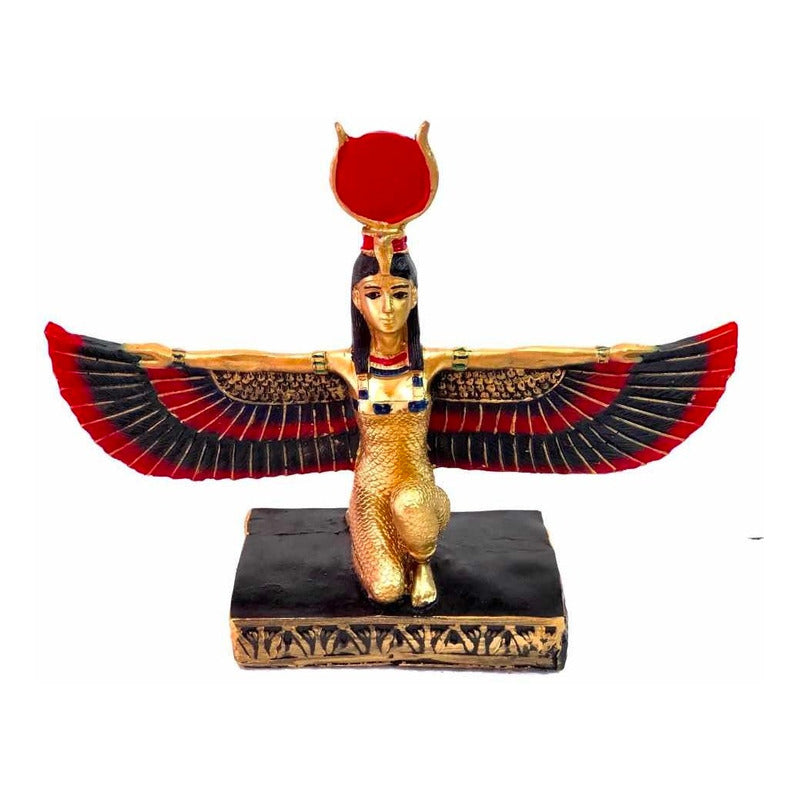 Isis Diosa Ast Egipcio En Resina Nacional 17 Cm Oro by ARTICULOS ESOTERICOS LETY