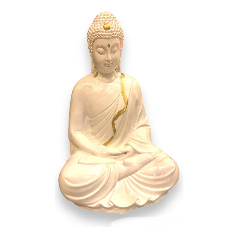 Buda Blanco Grande 27cm Blanco by HEREJE