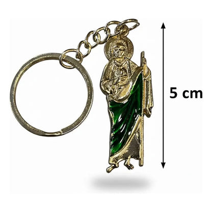 Llavero De San Judas 5 Cm Dorado by HEREJE