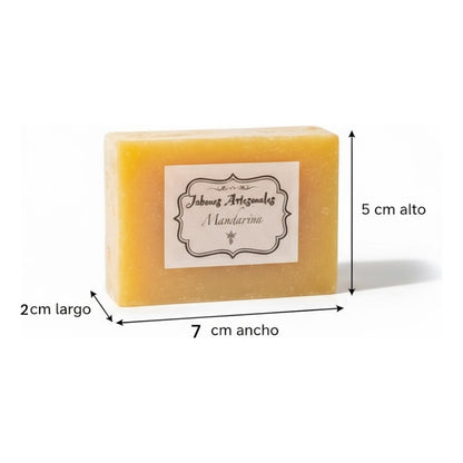 Jabon Artesanal 100 Gramos Aromas A Elegir 5x7x2cm by HEREJE