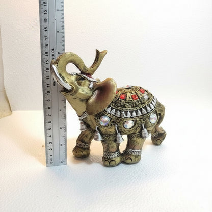 Elefante Dorado Pedreria 15 cmde alto by HEREJE