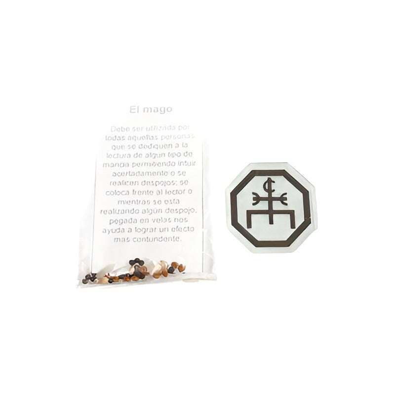 Tarot Marsella + Amuleto + Bolsa Para Tarot + Libro 13.4 Cm by HEREJE
