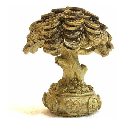 Arbol De La Vida Y La Abundancia Dorado by HEREJE