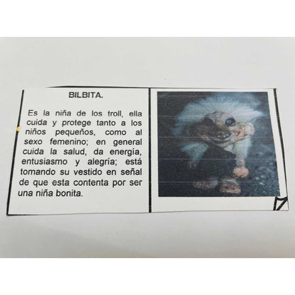 Troll Bilbita En Resina Nacional 9cm Variado by HEREJE