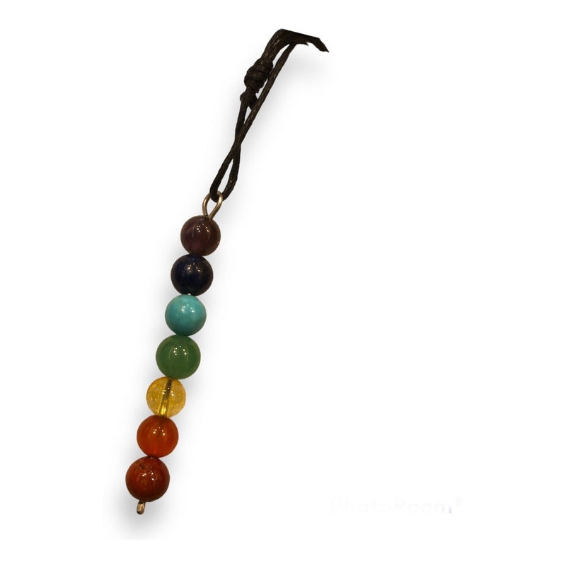 7 Chakras Dije Colgante Con Cuarzo by ARTICULOS ESOTERICOS LETY